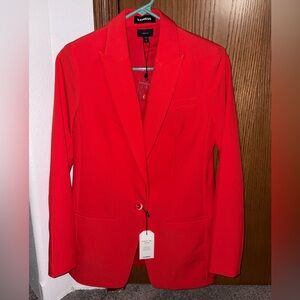 Express Bold Red Women's Blazer